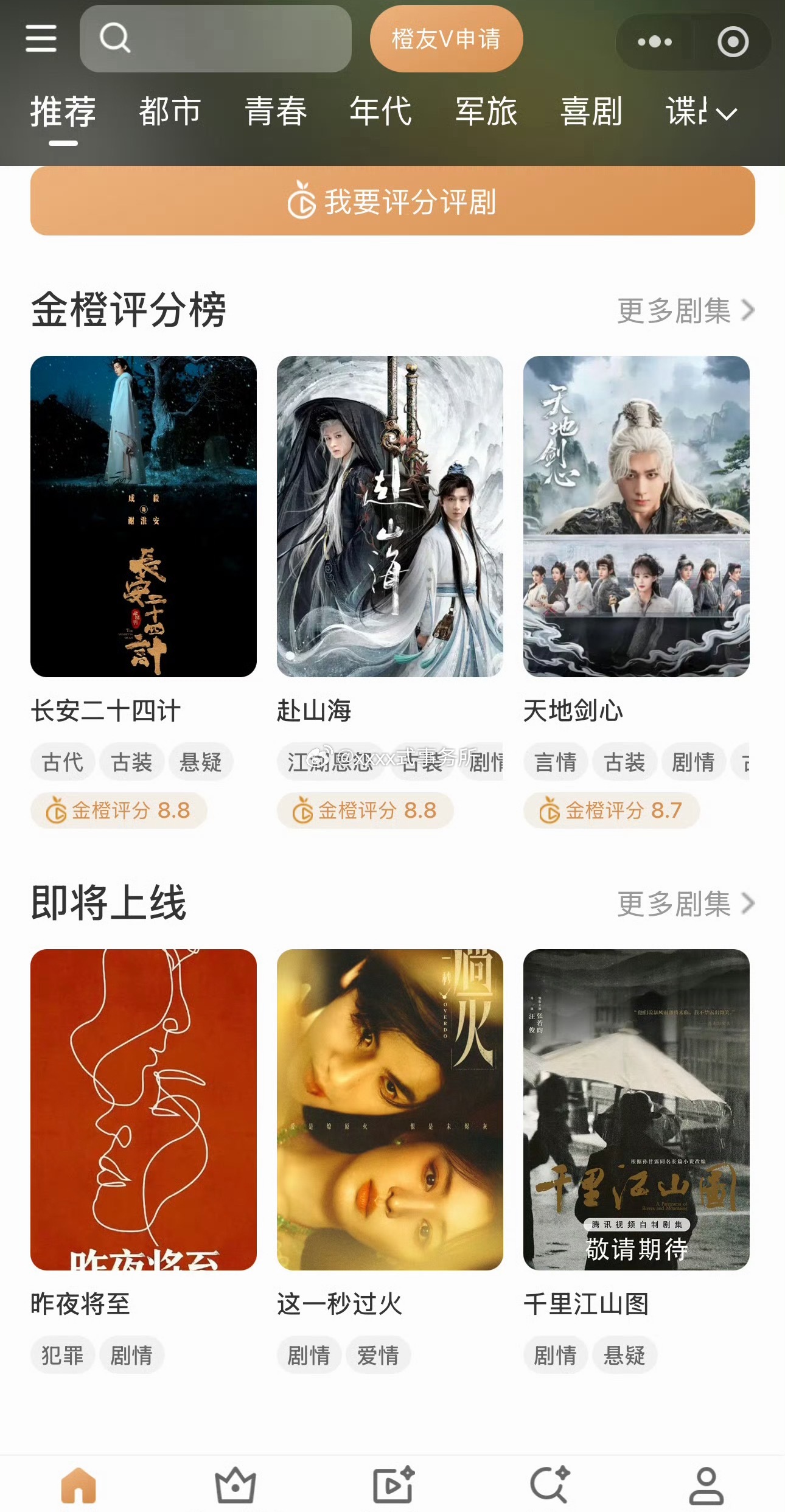 金橙评分平台不是很准吧ee三部剧这么虚高