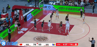 张子宇站帽和接发球2+1是亮点，篮下两次手舞足蹈犯规很尴尬，她最大尴尬是出场时间