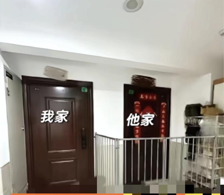 遇见这种邻居，物业费让他家都承担，一点毛病都没有，因为他家把公摊面积都占了，一点