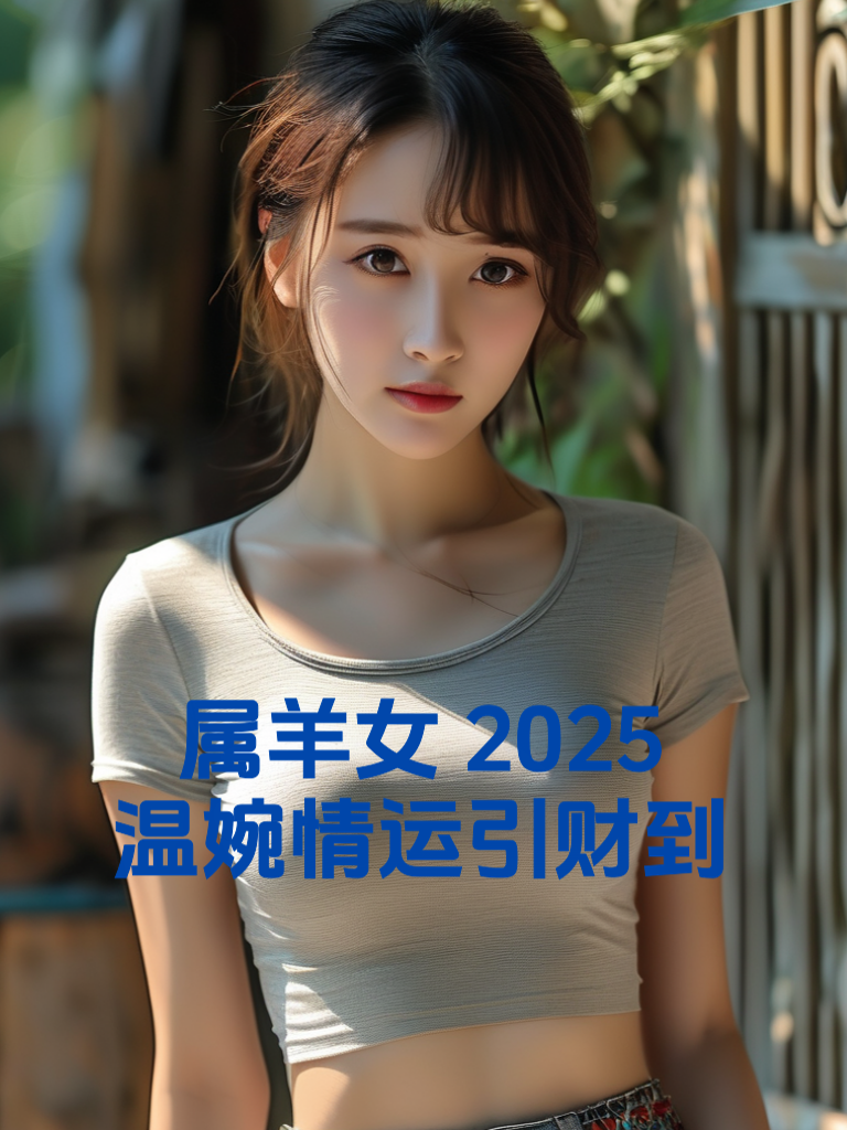 属羊女2025：温婉情运引财到