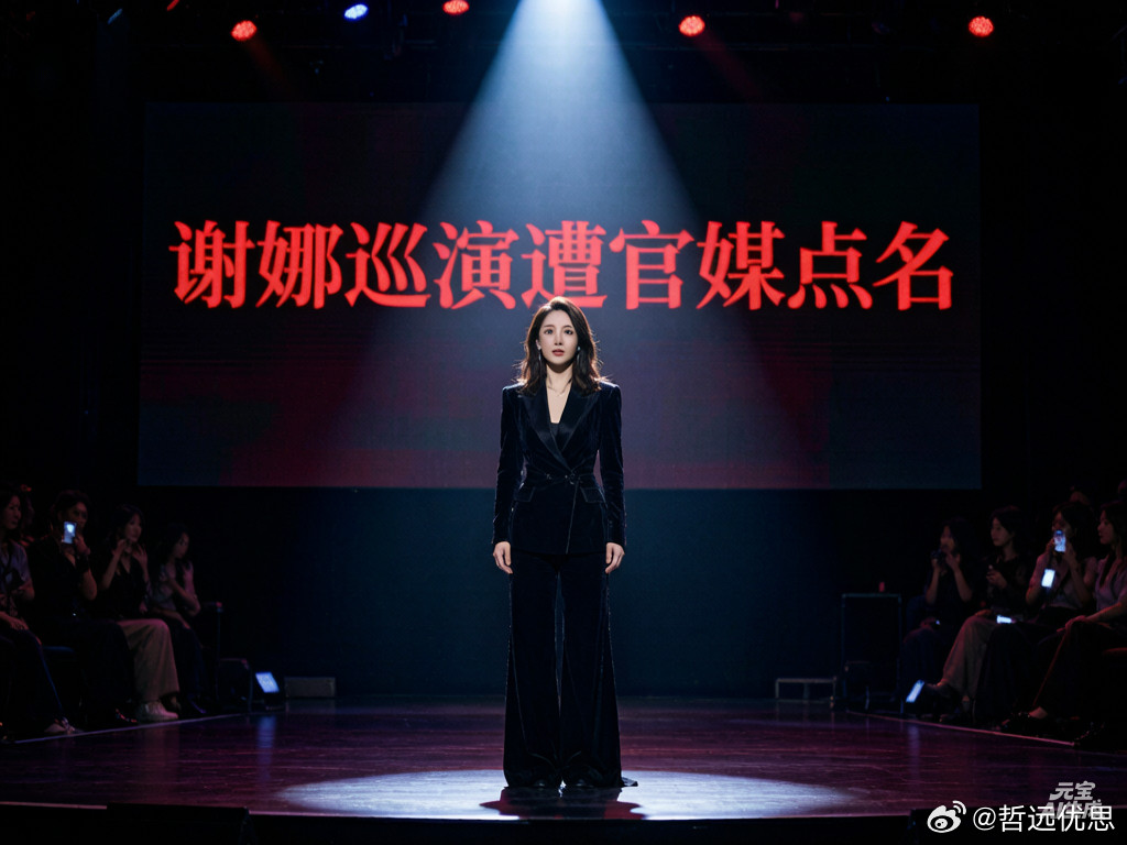 谢娜巡演遭官媒点名这波舆论反转来得太猛🔥谢娜这场全国巡演本来靠粉丝撑着热度，结