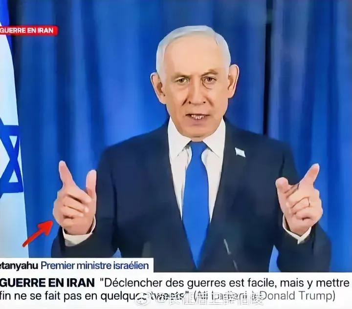 仔细看视频，发现背景随着头的动作而动，ai痕迹太明显了内塔尼亚胡不是真被人做掉