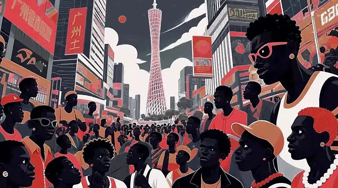 黑人这事卡住了！有些情况让人心里硌得慌。去年免签来了两千万外国人，欧美日