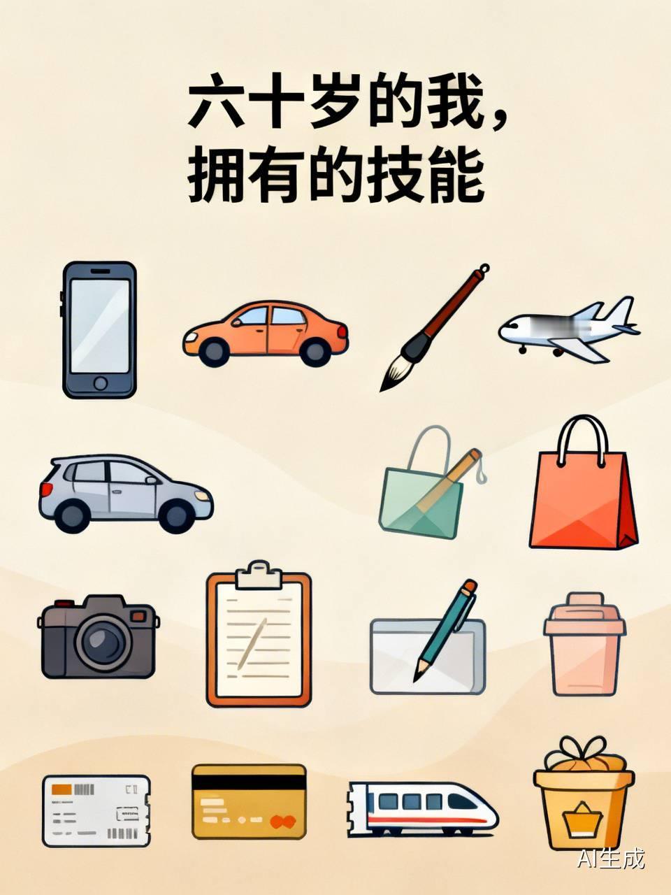六十岁的我，拥有的技能1、会用手机银行，转账，汇款，买理财，薅信用卡积分羊毛