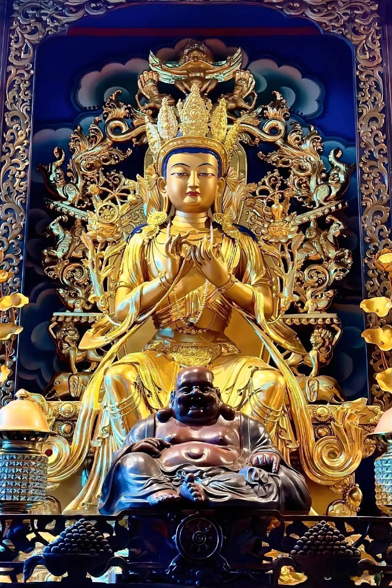五台山大宝寺｜两尊弥勒，两种人生境界很多人不知道，弥勒菩萨本有两相，就在五