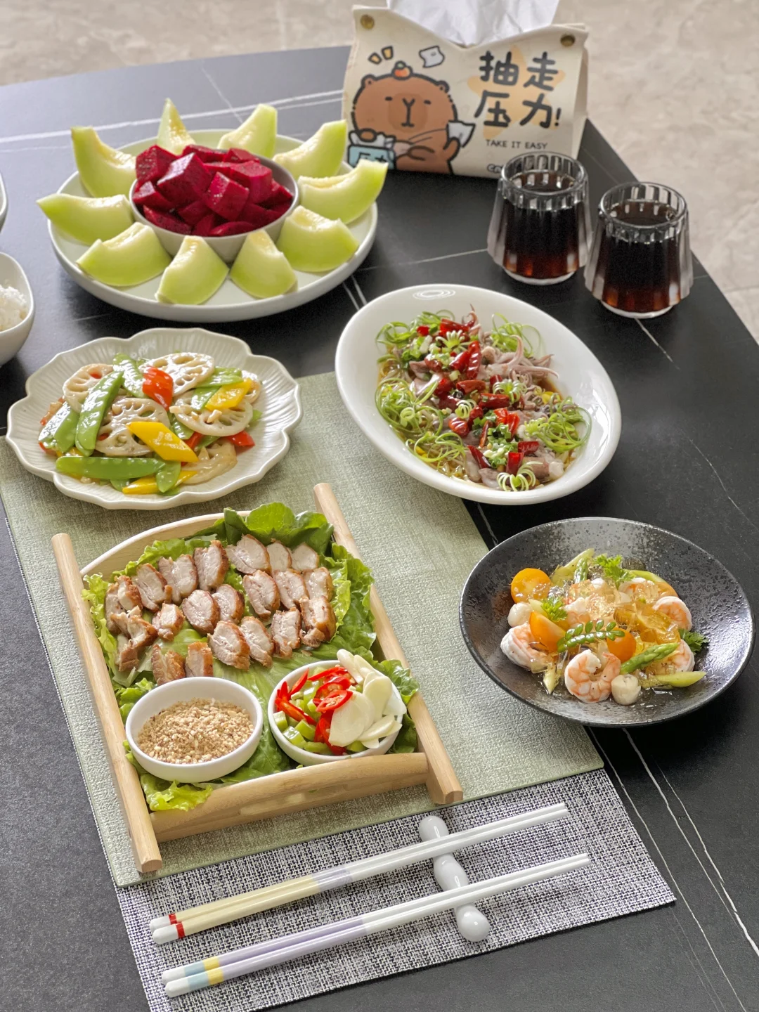 夏日清爽一餐