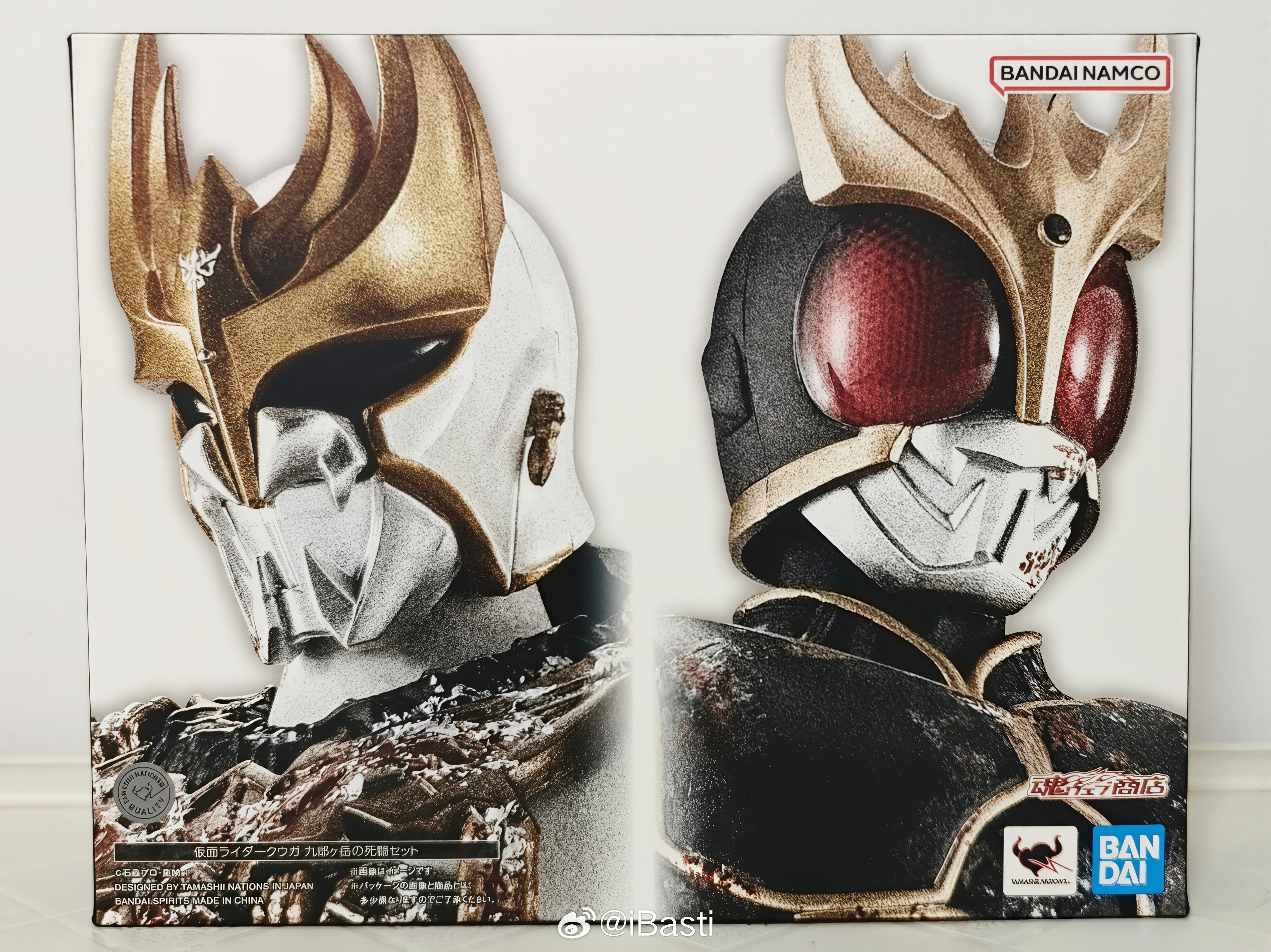 我的雪山套也到手开箱啦😬思前想后，终于还是决定出手了，早买早享受假面骑士假面骑