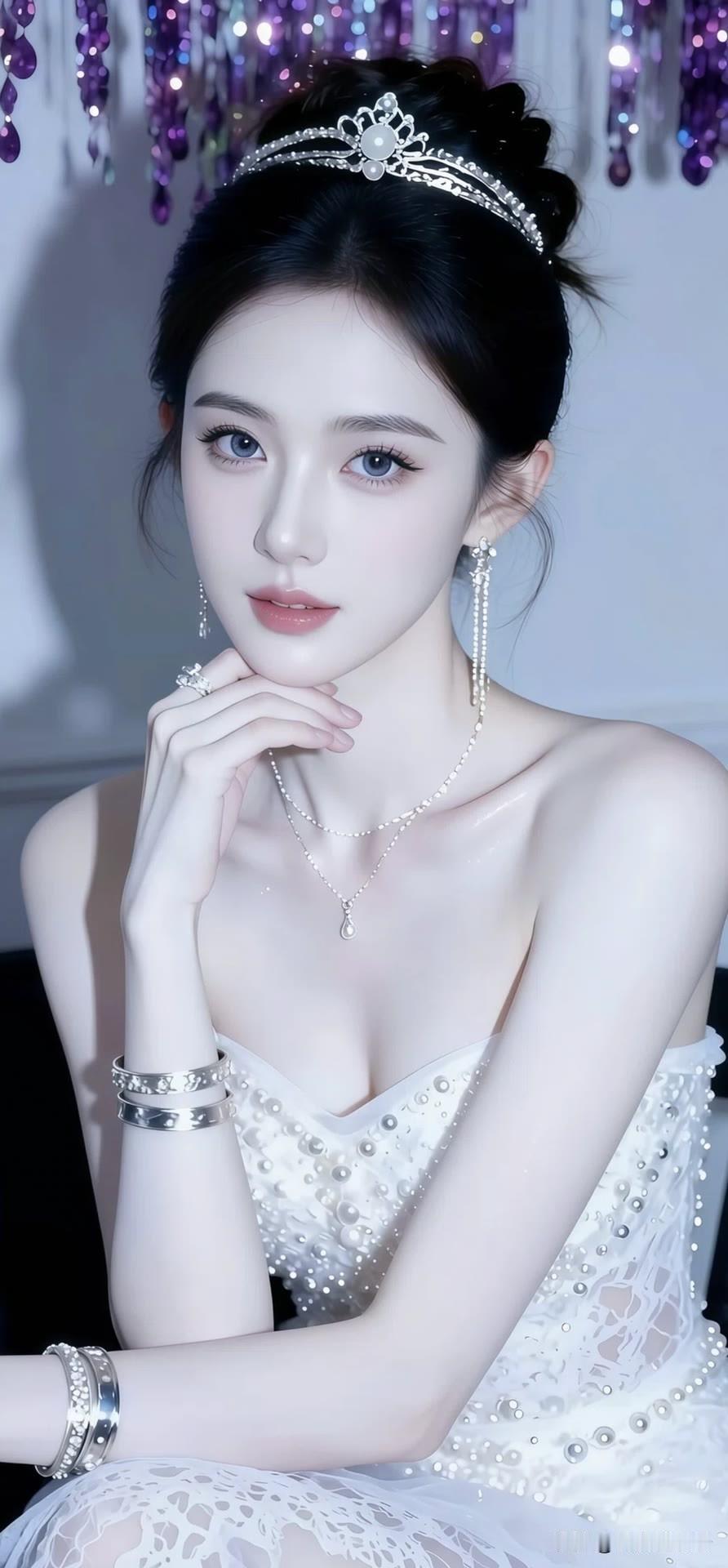 这姑娘打扮得真精致！美少女分享美少女倩影高清美女