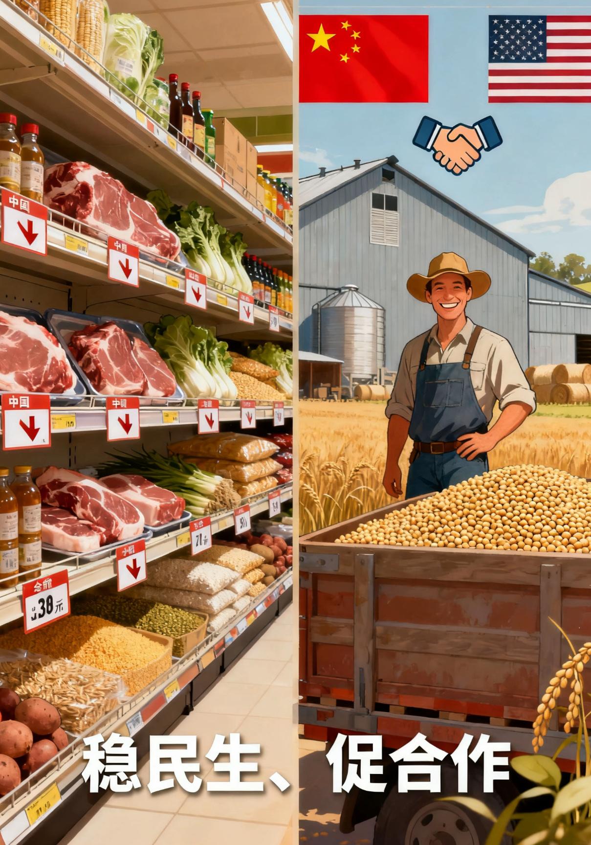 中方突然“松绑”美国农产品关税！不是让步，是稳民生、牵节奏的大棋这下彻底惊动
