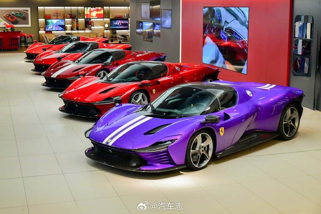 香港5台DaytonaSP3同时交付，太震撼了法拉利法拉利dayt