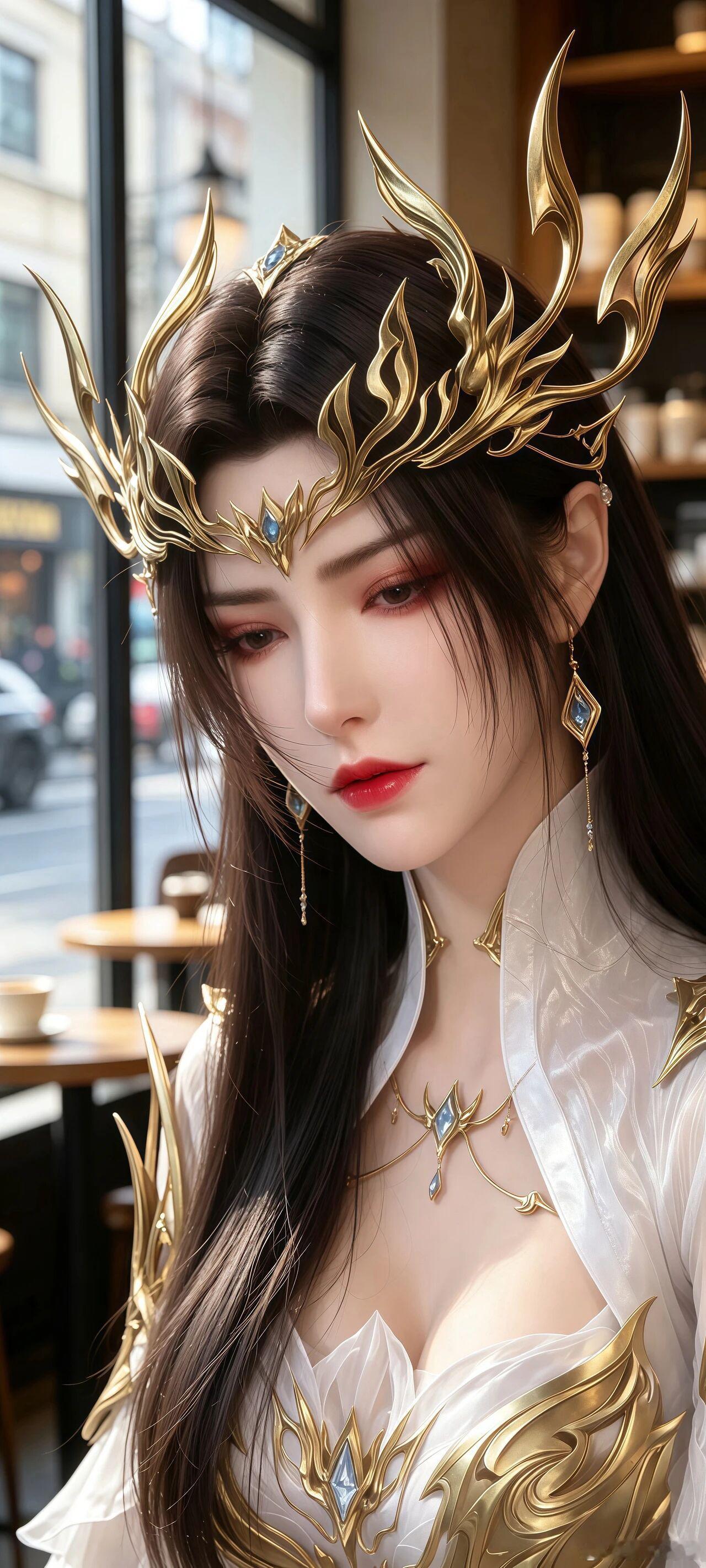 鳞纹缀清光，新塑容颜写尽美杜莎的王族风雅次元新星计划国漫动漫