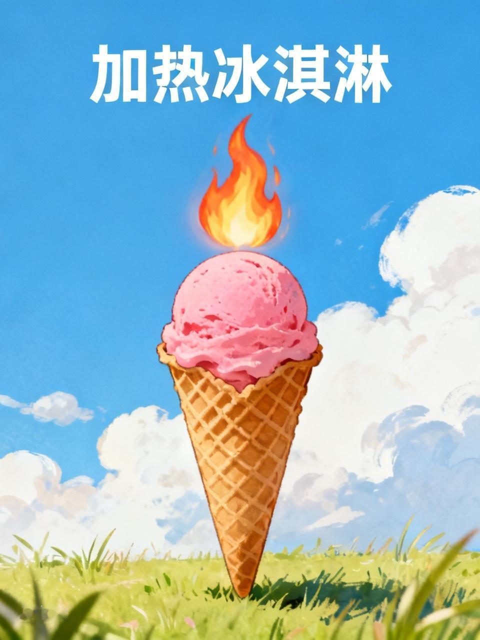 刚参加工作不到一个月，有个顾客，点了份冰淇淋，非要加热！我想了半天，实在做不