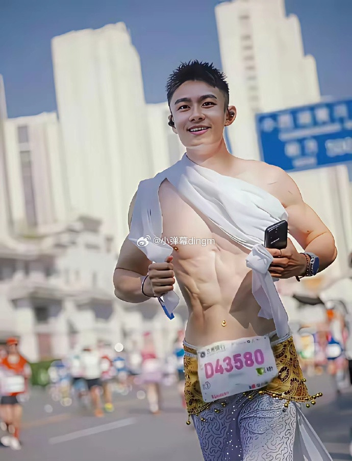 兰州马拉松这是认真的吗？这哪是跑步来着​