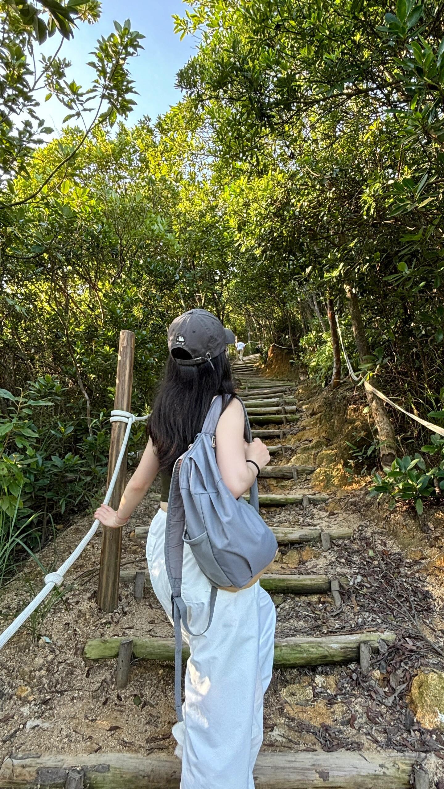 周末去山里吸氧！！🍃发现一条阴凉徒步路线地点：深圳亚婆地​​​