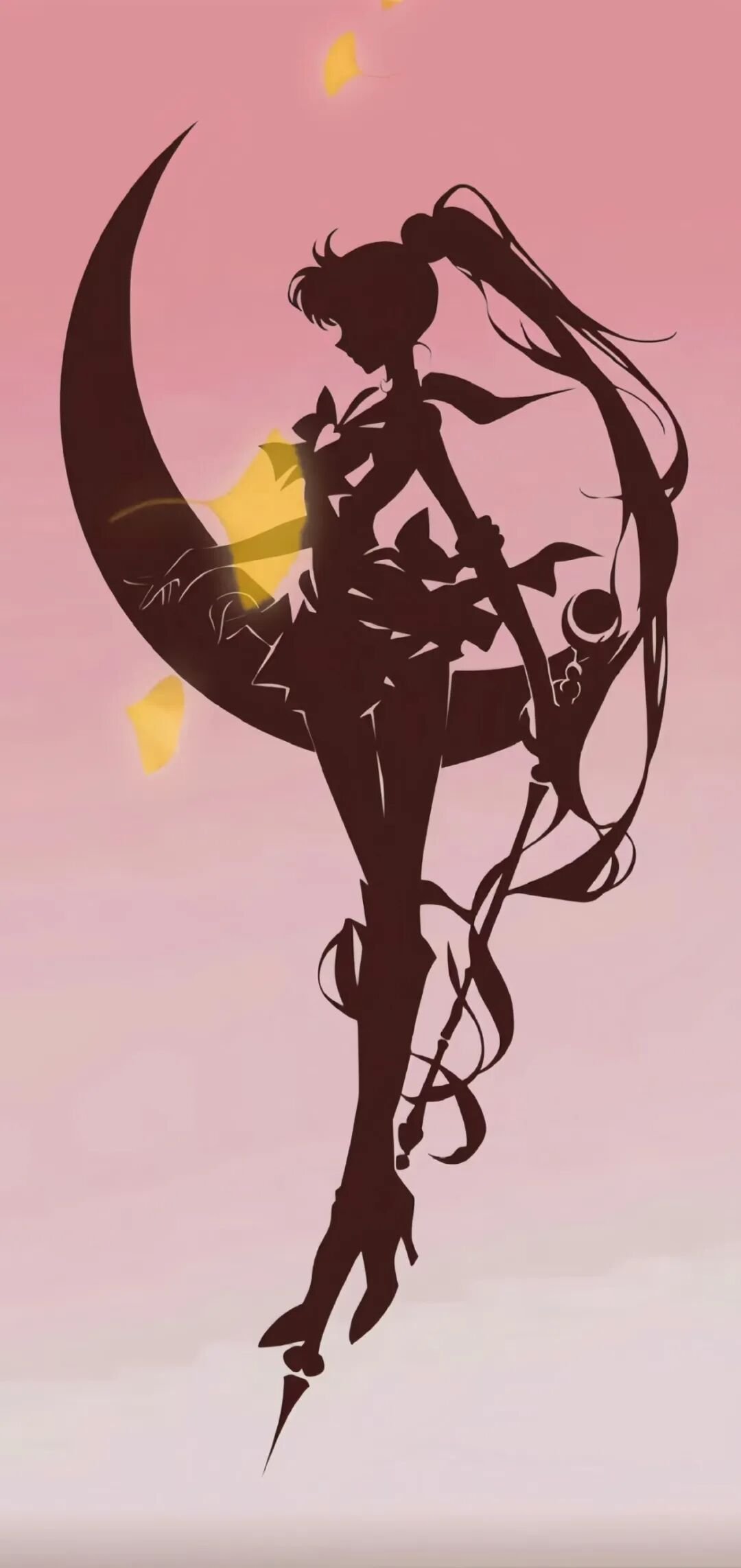 动漫超话福利月次元新星计划美少女战士动漫美少女战士，美丽与正义的少女，优雅的剪影