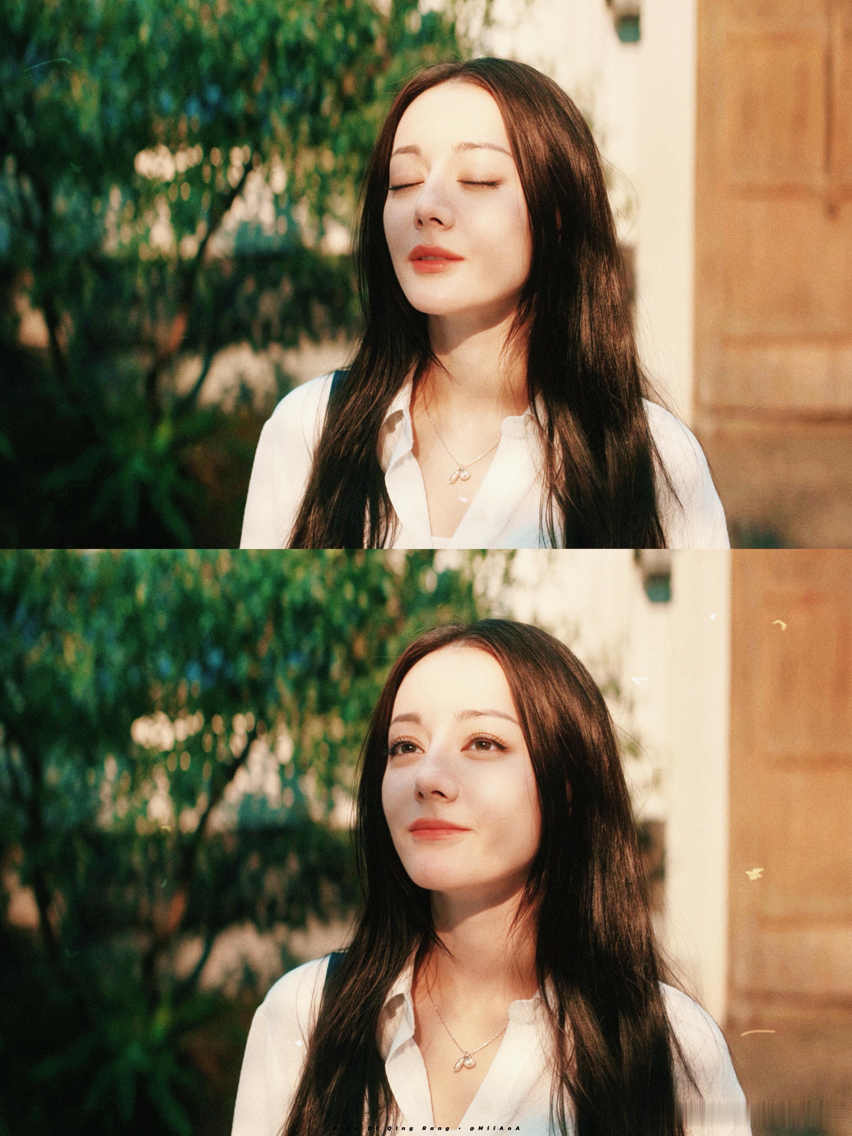 光洒在她的脸上太美了吧！小院就是阿罗的世内桃源，感觉它就代表了阿罗的内心净土。枭