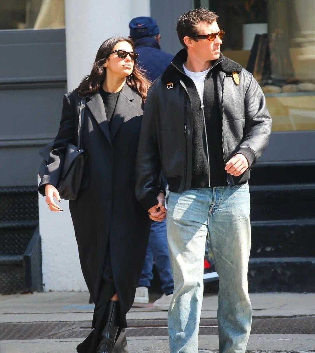 DuaLipa与男友的纽约最新街拍