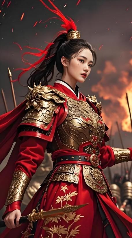 杨家将，十大女将排名。路边一个说书的老汉说："杨家将里最能打的不是那些男将，