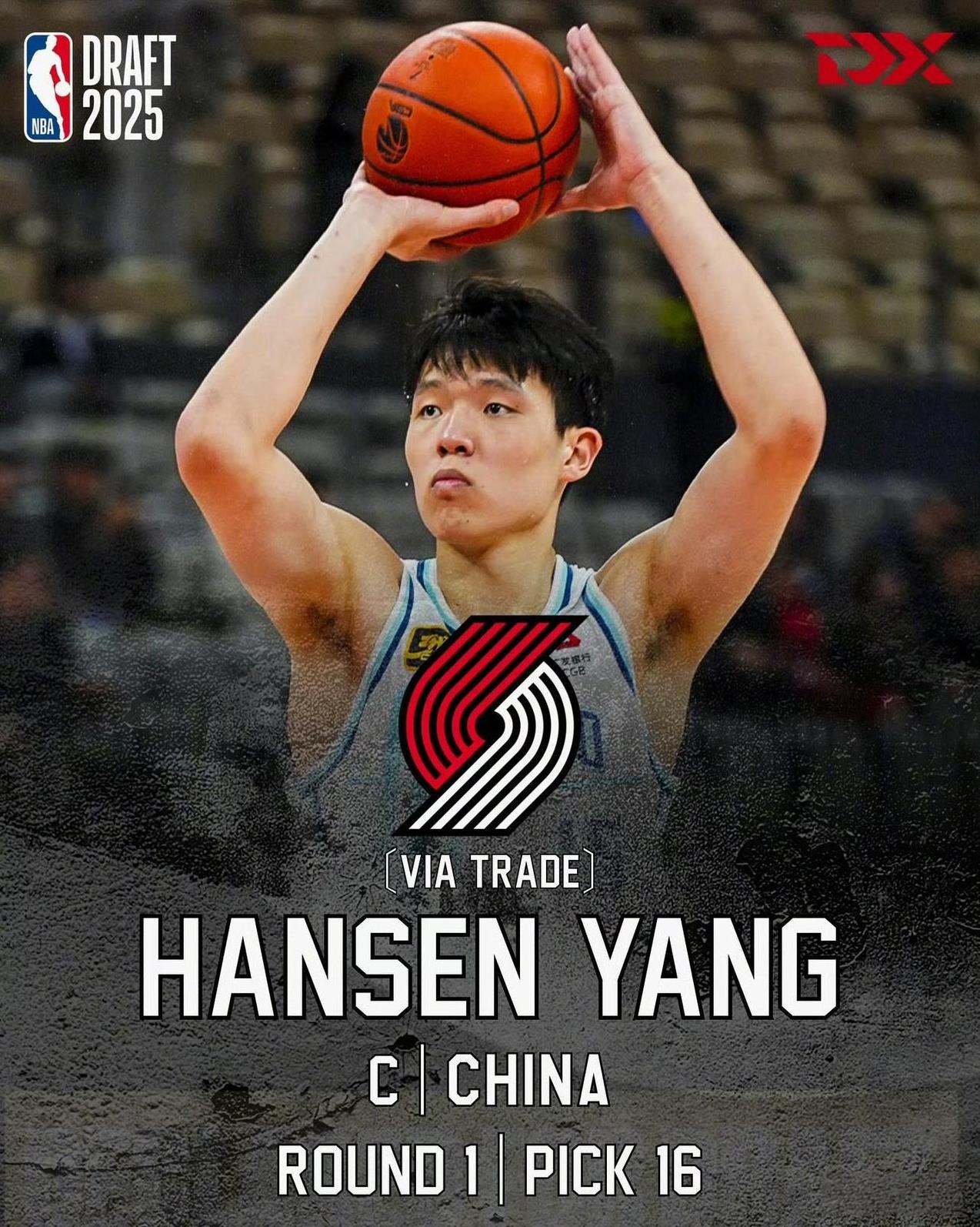 颜瀚森拿下首轮16顺位背后的5个小故事！1.不要以为开拓者是临时起意，早在瀚森