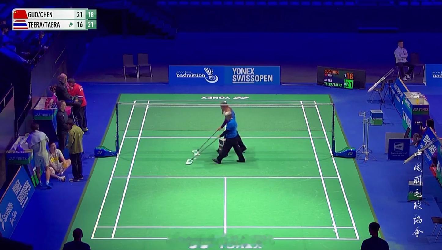 混双1/8赛郭新娃/陈芳卉(1)21-1618-21帕克卡波/沙西丽2