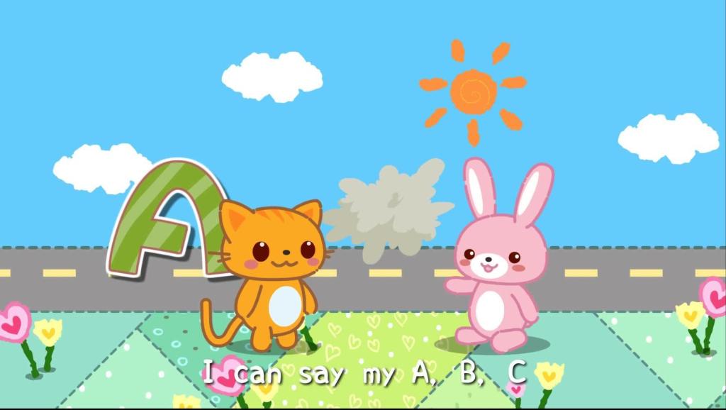 abcd字母歌简谱_英文字母歌简谱