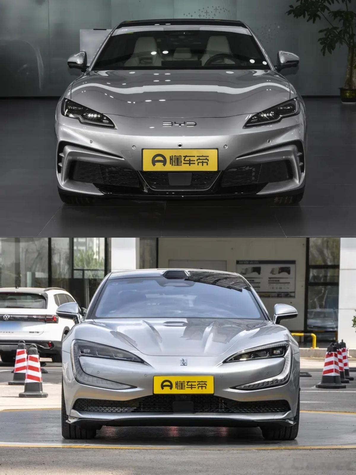 有没有低成本方案拥有仰望U7？有的！买一台银外紫内的海豹06GT，可以完美复刻银