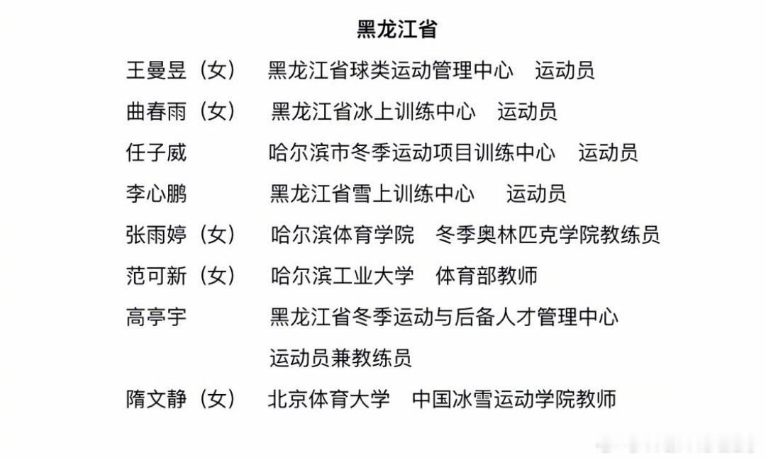 王曼昱拟获全国先进表彰黑龙江夏季唯一运动员王曼昱实至名归