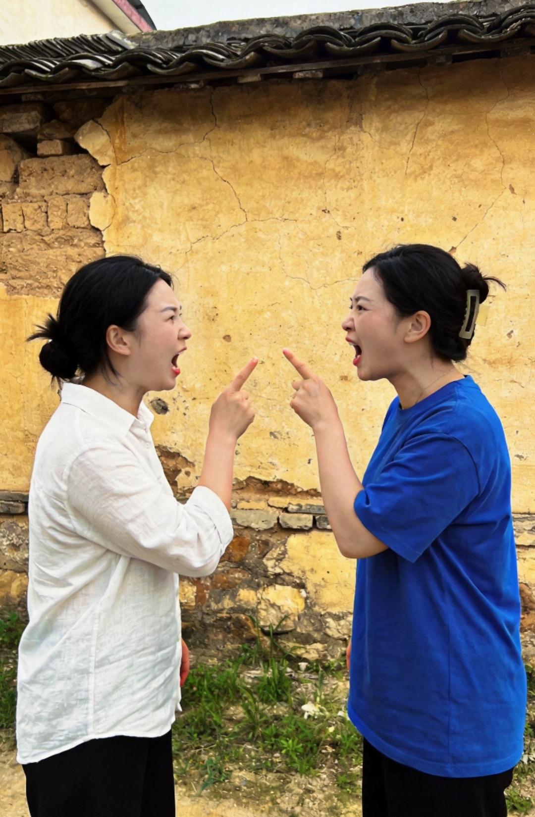 今天路过一村子，看到俩妇女在吵架，真是句句揭短，越是伤口越往上面撒盐。白衣妇