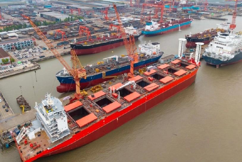 中国交付最大LNG运输船，韩国的最后防线即将溃败！4月28日，香港《南华早