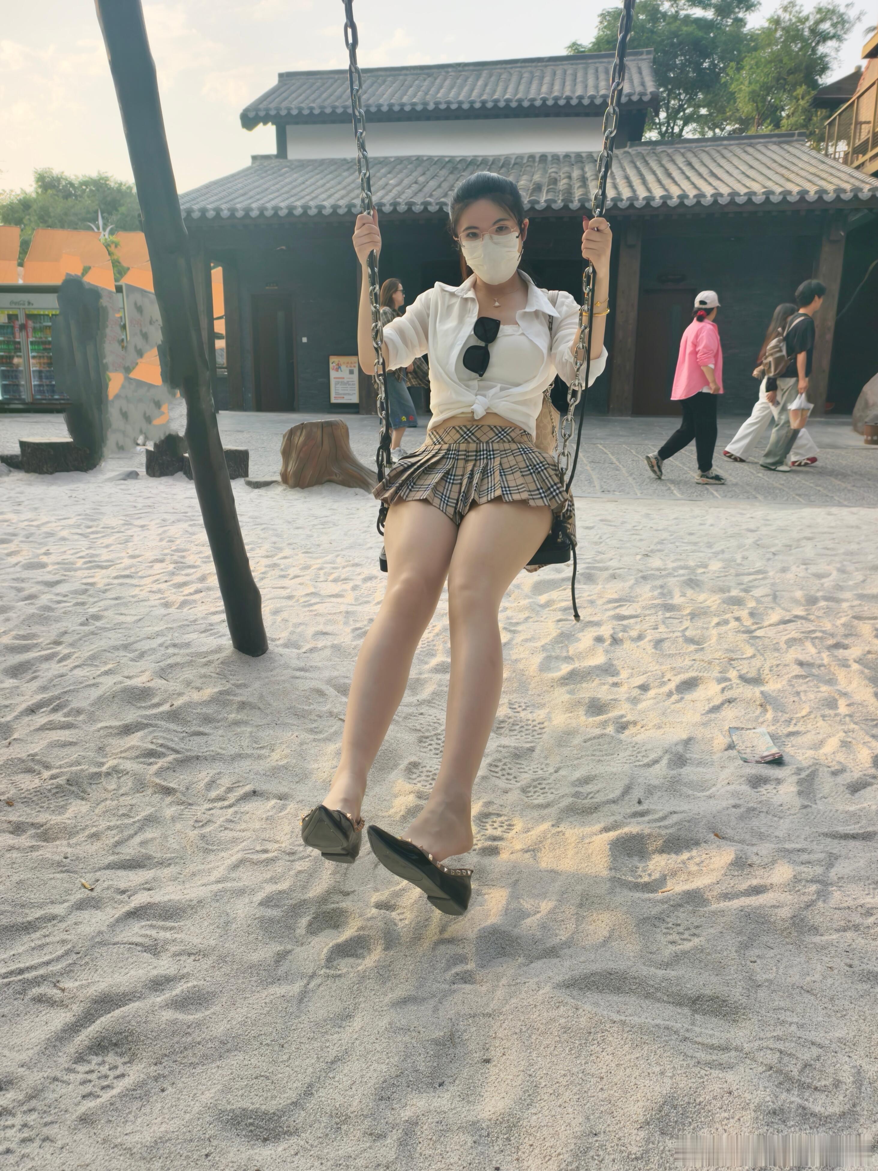 jk私影谁说姐姐不能穿jk美女