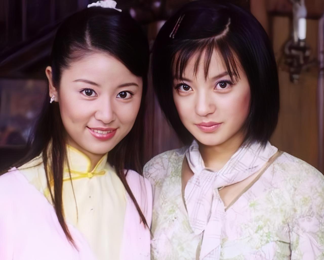 眼睛长得又大又漂亮真的可以秒杀一切，单看五官，其实是林心如更精致一点，但第一眼看