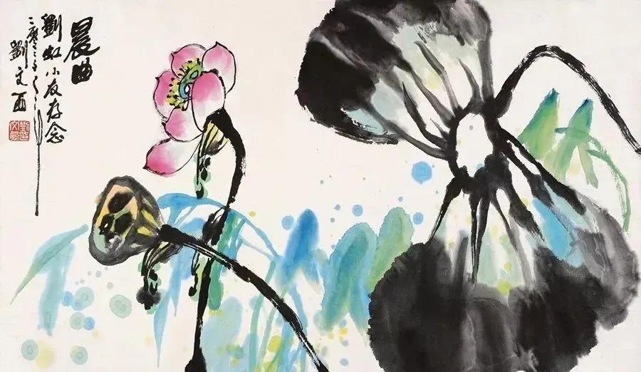 他的花鸟画也是一绝