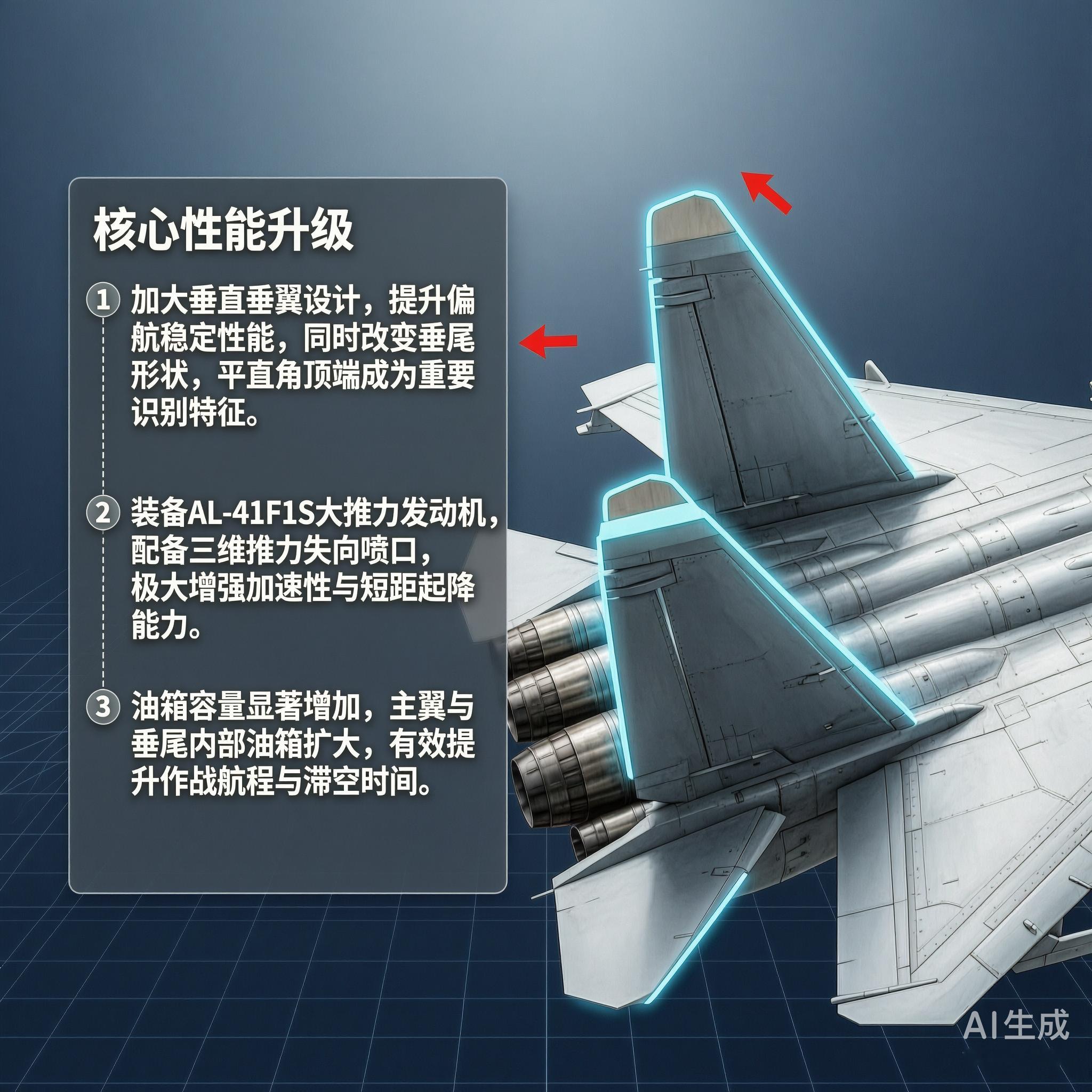 军事ai新视野俄罗斯Su-35“侧卫E”战斗机Su-35战斗机是苏联苏霍伊航空