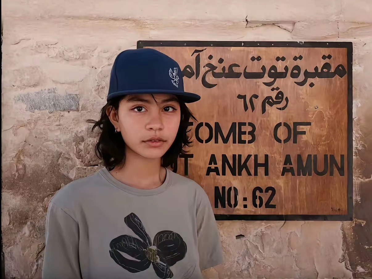 刘烨的一双儿女也长大了，儿子刘诺一16岁了，看起来成熟了好多，女儿霓娜14岁了，