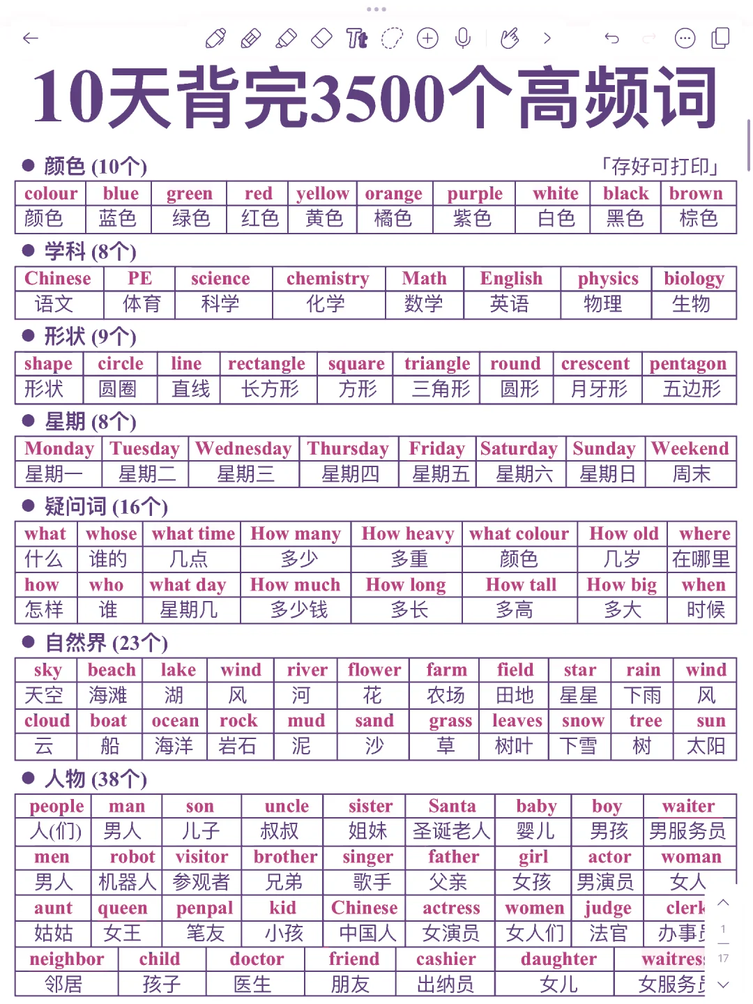 太爽了！10天背会英语3500词！暴涨词汇量！