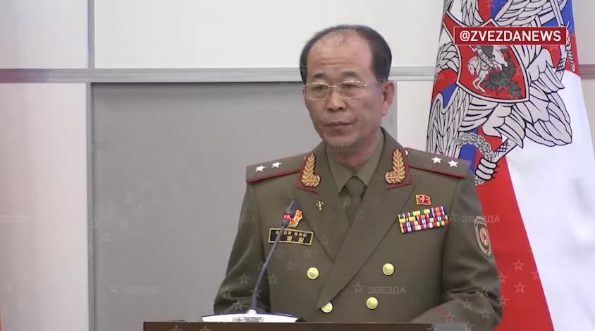 朝鲜人民军总政治局副局长朴永日中将谈朝鲜人民军入俄参战。正率团访问俄罗斯的朝鲜