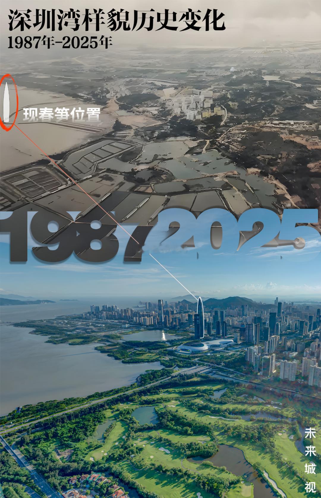 深圳湾是填海造地后崛起的滨海豪宅，这里没有旧改的包袱，从诞生起就拥有无限可能。2
