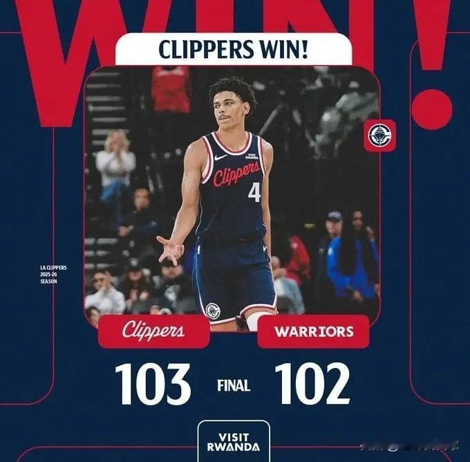 快船新秀桑德斯真是光宗耀祖了！在今天快船主场以103:102险胜勇士的比赛中，小