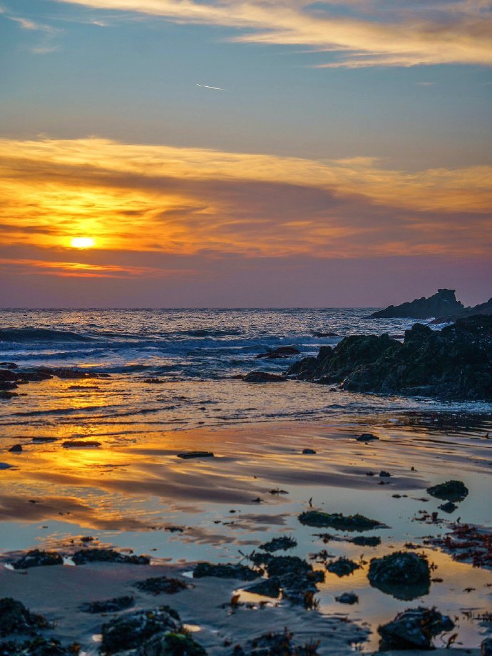 海边日落🌄