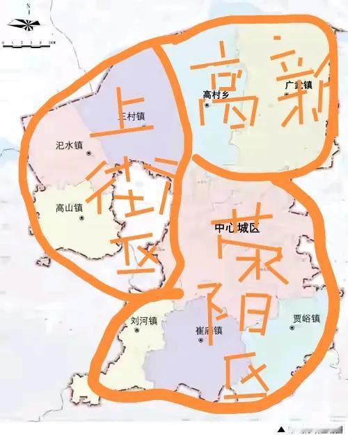 郑西要发展，荥阳得分割！近年郑州主发展方向是向东，搞郑汴同城！而郑西工业基础较好