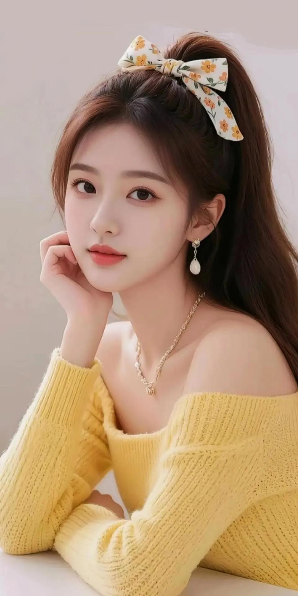 这姑娘好温柔，穿着好好看！街拍美女