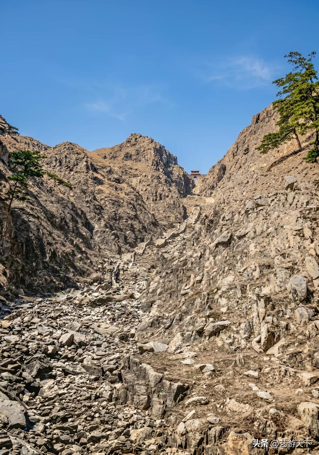100年前的泰山十八盘