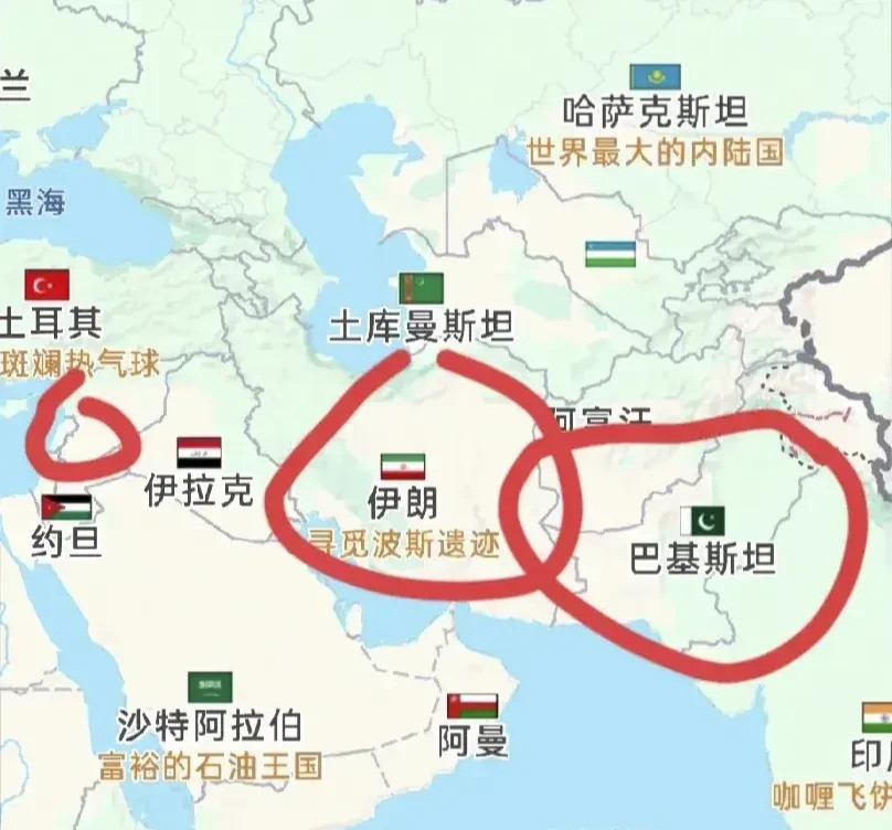 以色列不敢动巴基斯坦中东那片土地，以色列可是个狠角色，谁