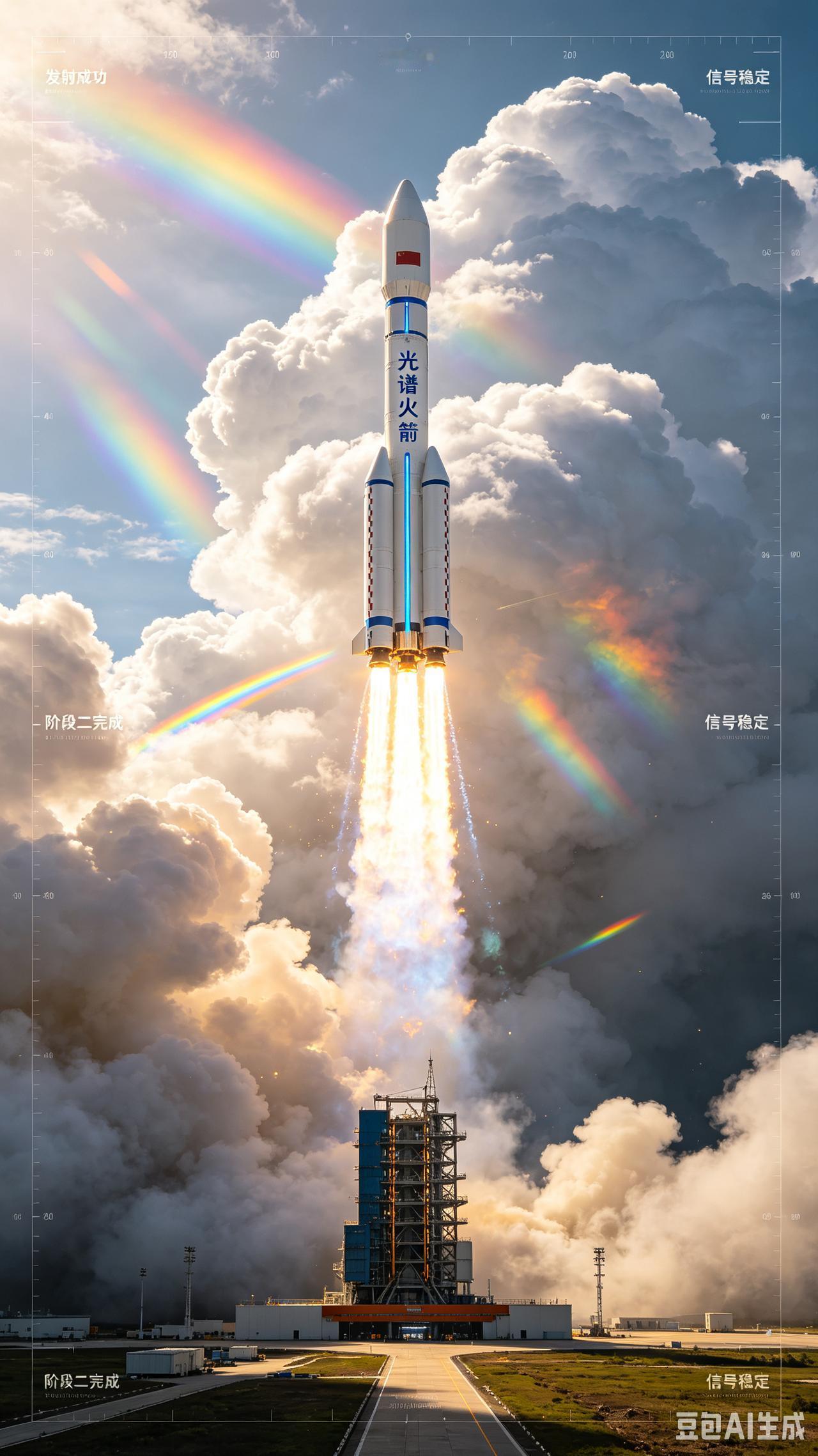 新闻正文夜间火箭发射当地时间9月5日晚，德国伊萨尔航空航天公司的“光谱”运载火