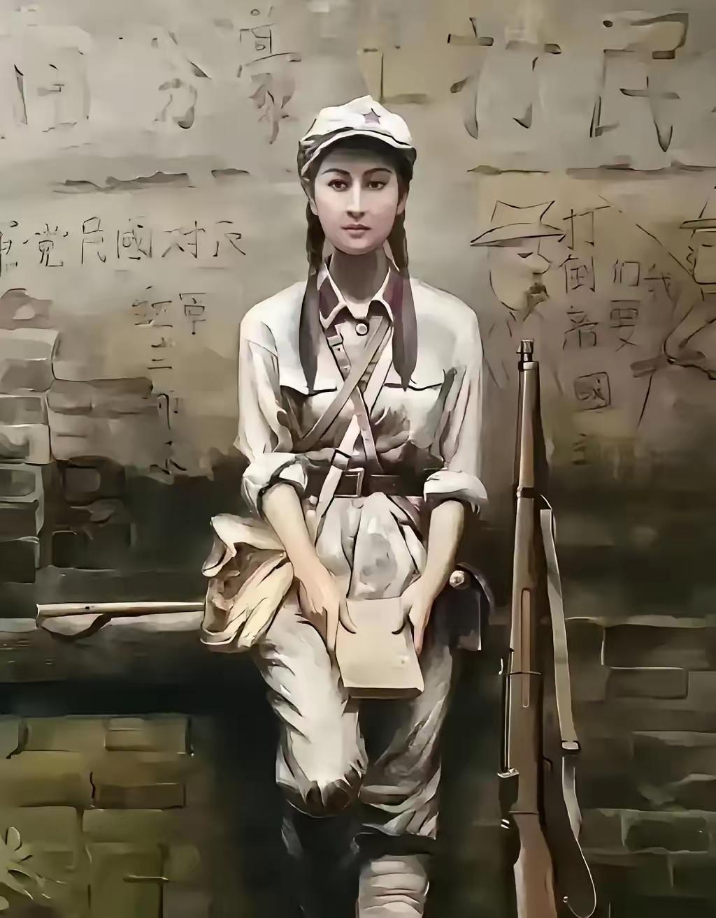 1929年井冈山失守，24岁的伍道清背着刚满月的儿子突围，把娃娃藏进农家茅棚，约