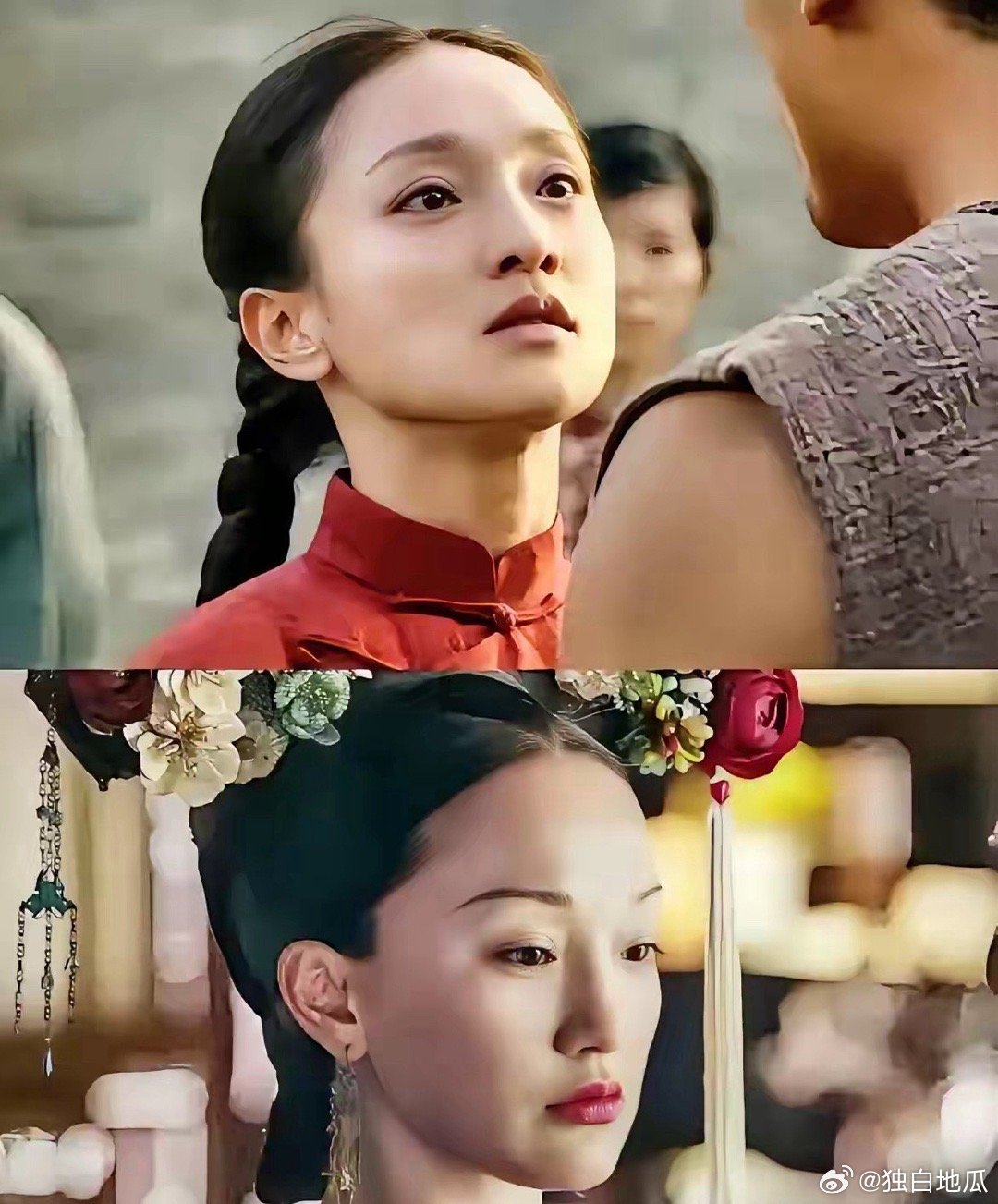 现在才知道，原来周迅出演九儿的时候是40岁，出演如懿的时候是42岁。不过才短短两