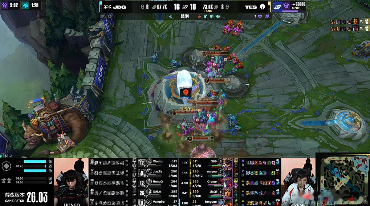 还来是吧，TES翻盘JDG，老东你在干嘛？TES翻盘JDG
