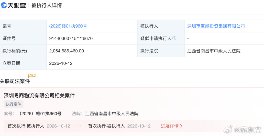 被执行金额超490亿元，昔日大佬成了“老赖”？宝能集团及及其法定代表人姚振华近期