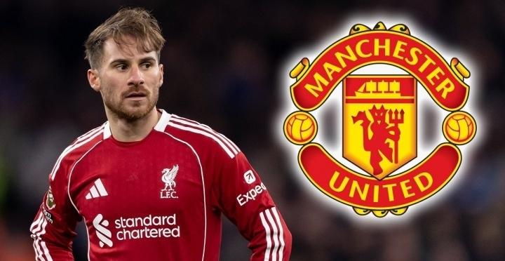 欧洲转会新闻！★挖角！曼联正在考虑这个夏天从利物浦挖走阿根廷中场麦卡利斯特。