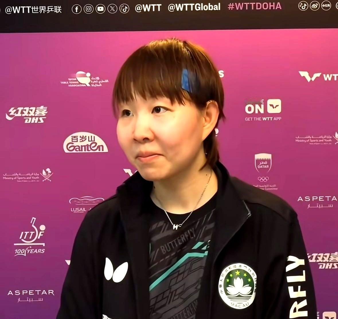 朱雨玲赢了，4比2，就在她生日那天，但她赛后拿起话筒，说的不是庆祝，而是：“我现